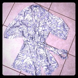 H&M satin robe size M/L